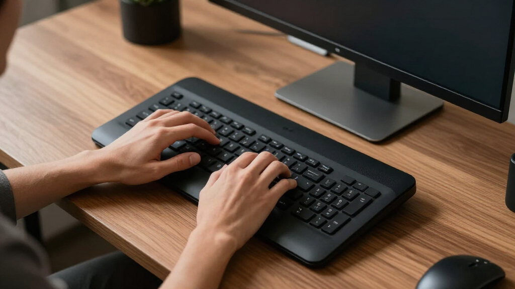 ergonomic keyboard tray system