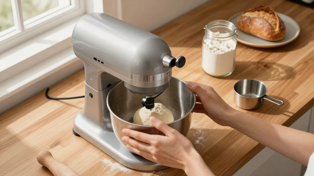 countertop commercial mixer for bakery