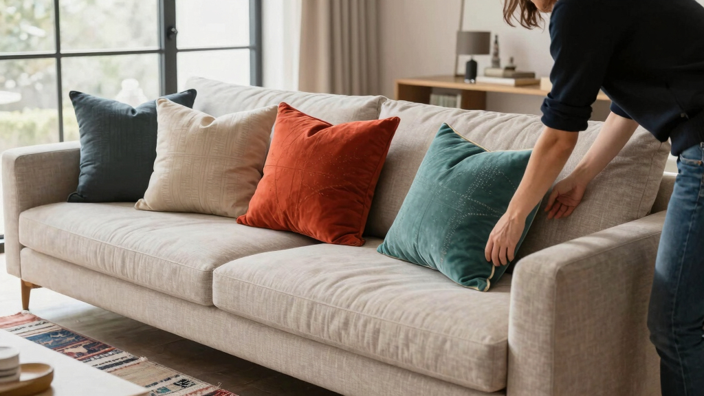 best designer pillows and rugs