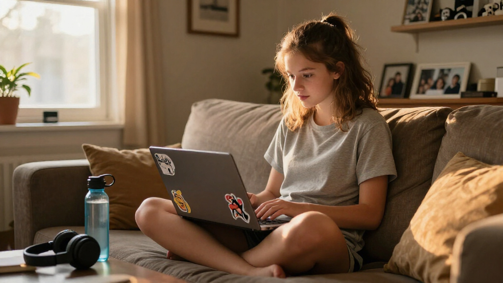 laptop for teens in shared custody homes