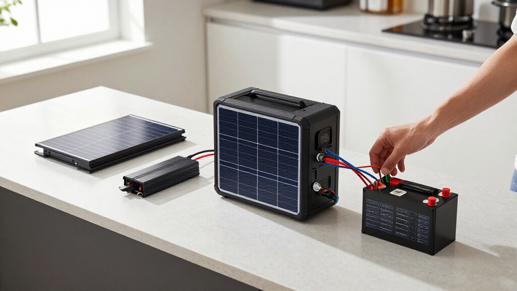 solar backup power stations