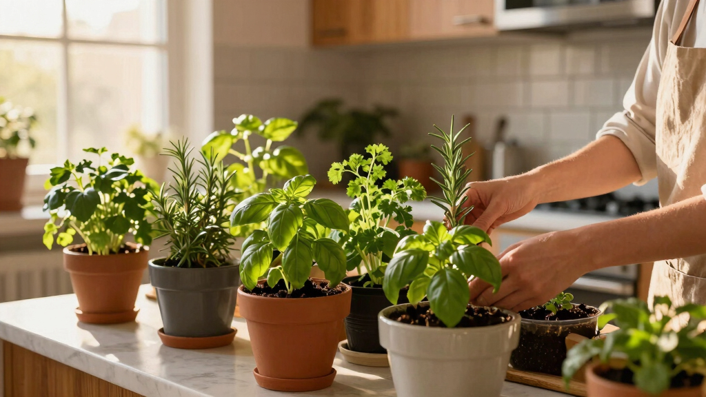 best large capacity indoor herb garden