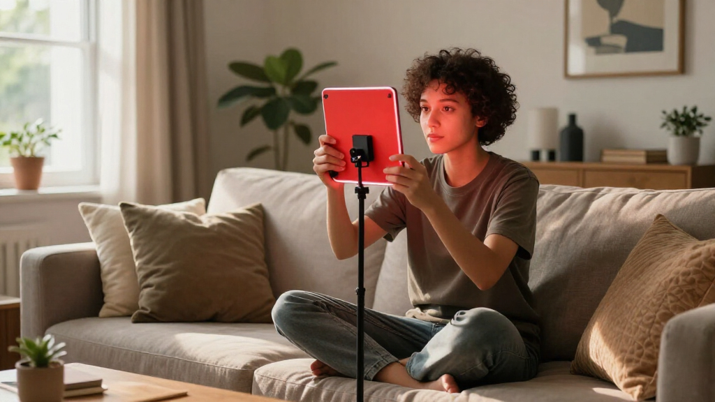 best red light panel with adjustable stand