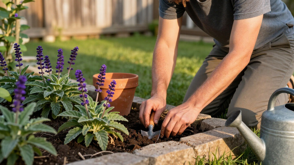 best garden border plants