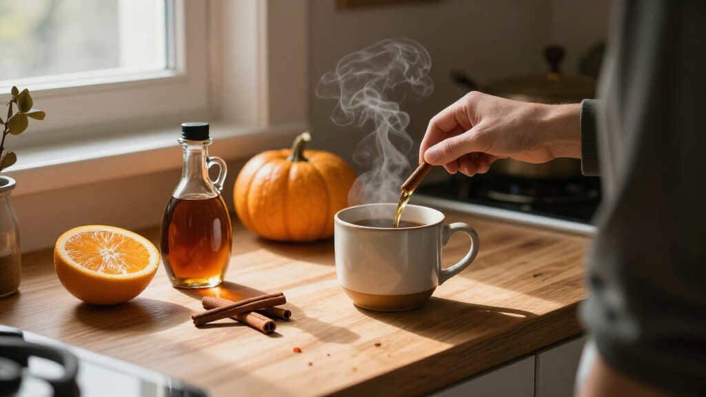 pumpkin spice syrup for coffee