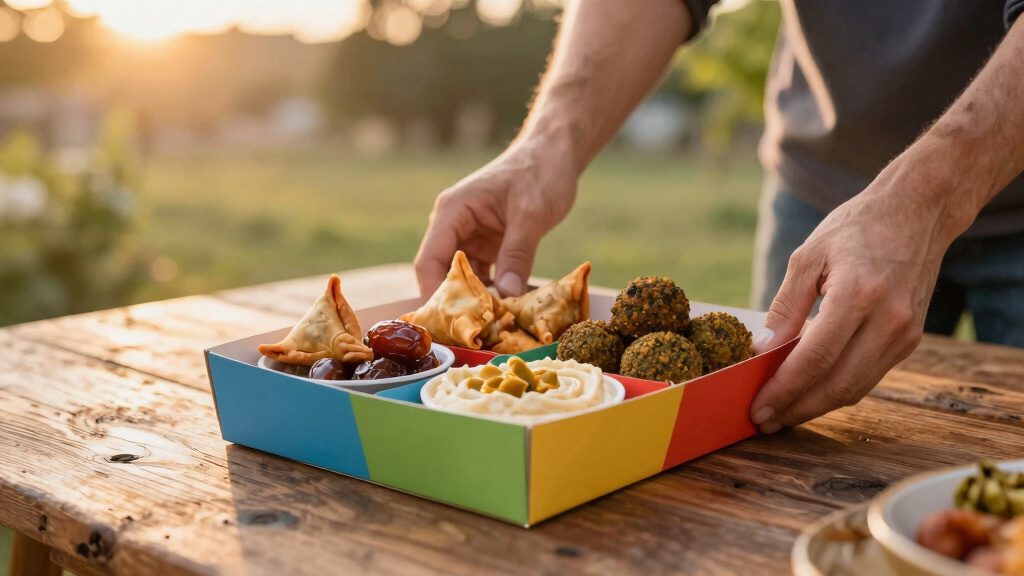 halal snack boxes for parties