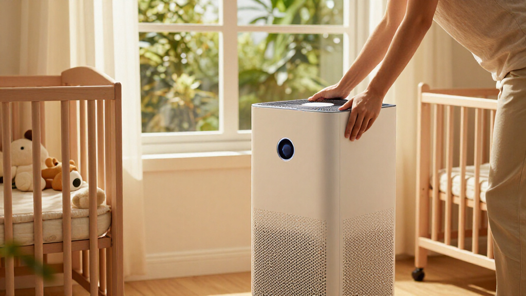air purifier low voc for nursery large room