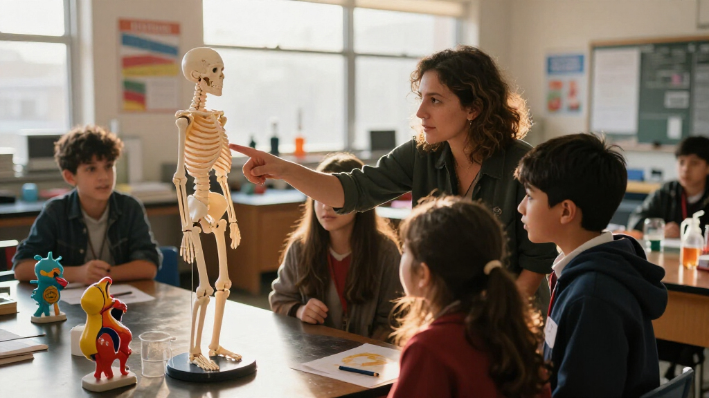 human skeleton models for classrooms