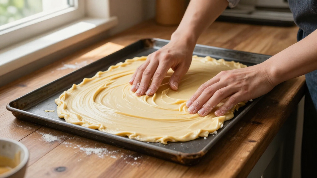 heavy baking steel for butter pastries