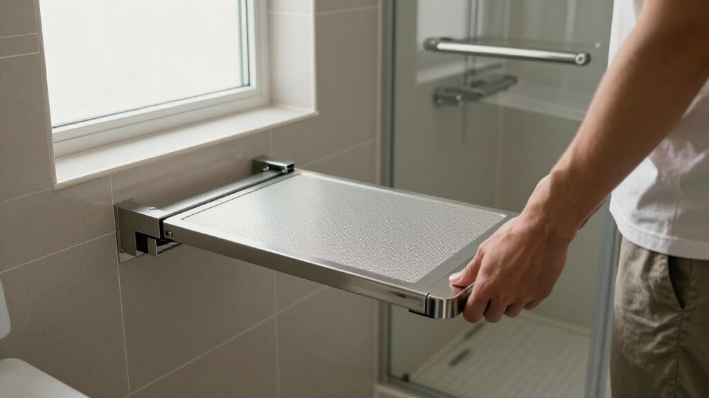 best fold down shower seats for accessible bathrooms
