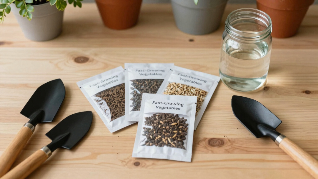 best fast-growing vegetable seeds