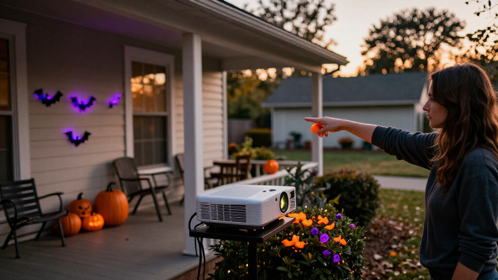halloween projector lights