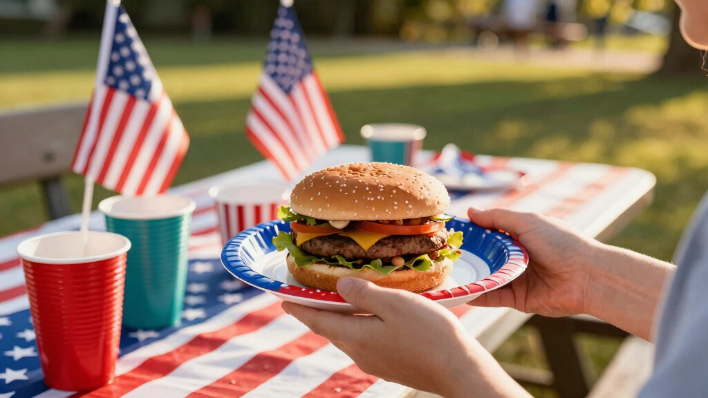 patriotic outdoor party supplies