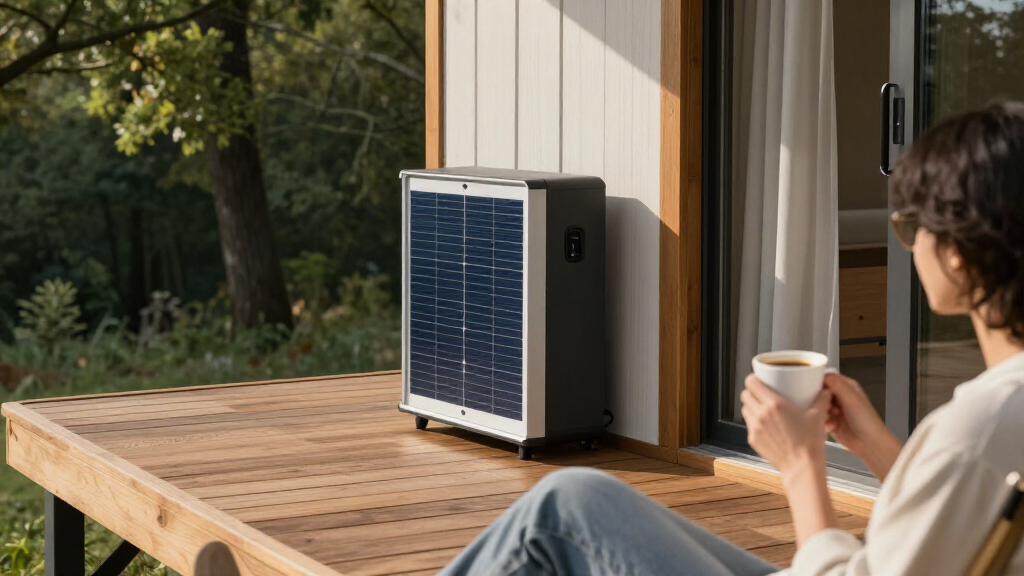 best solar power station for luxury cabins