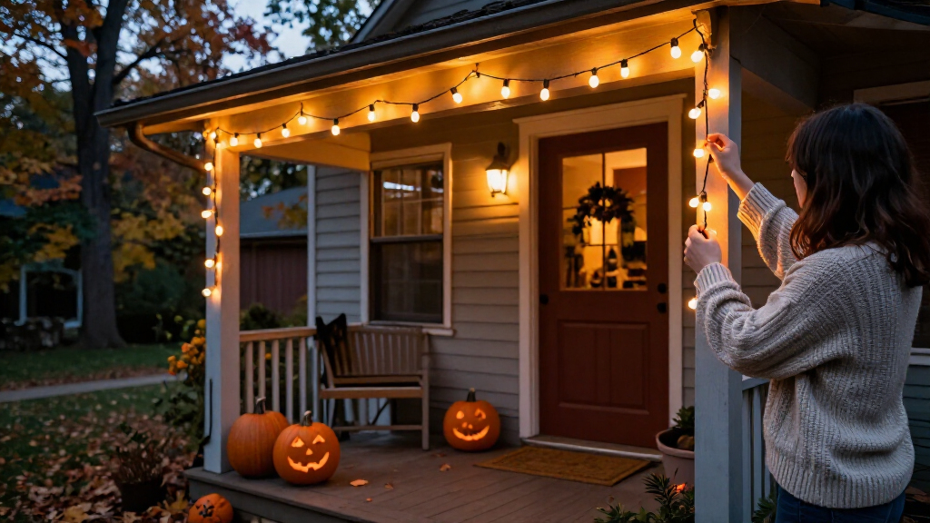 Halloween string lights