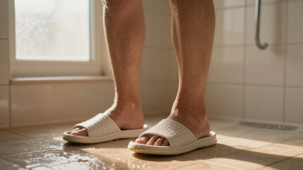 non slip shower shoes for elderly