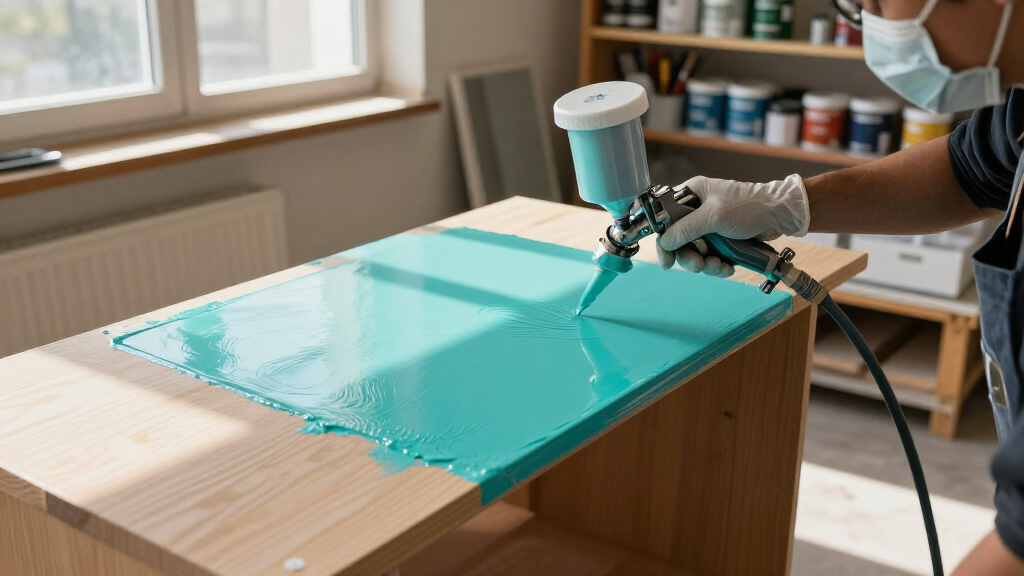 hvlp spray system for enamel paint