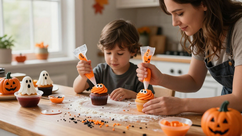 Halloween cupcake decorating kits