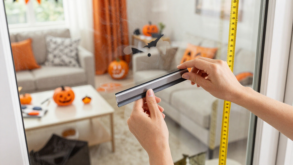 Halloween window decals