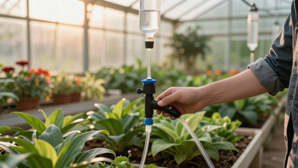 best backup watering systems for greenhouse vacations