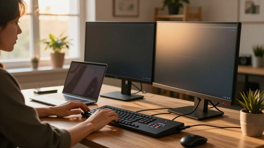 best kvm switch for dual monitors 4k