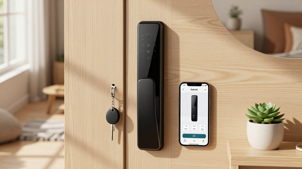 smart lock for apartment door premium