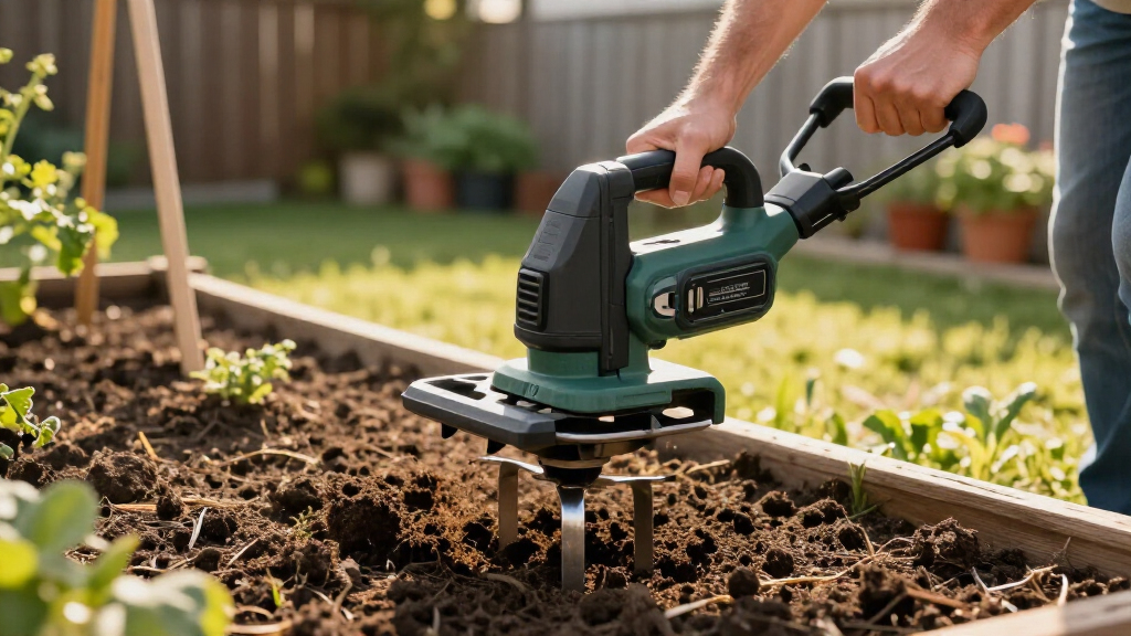 cordless electric garden tillers