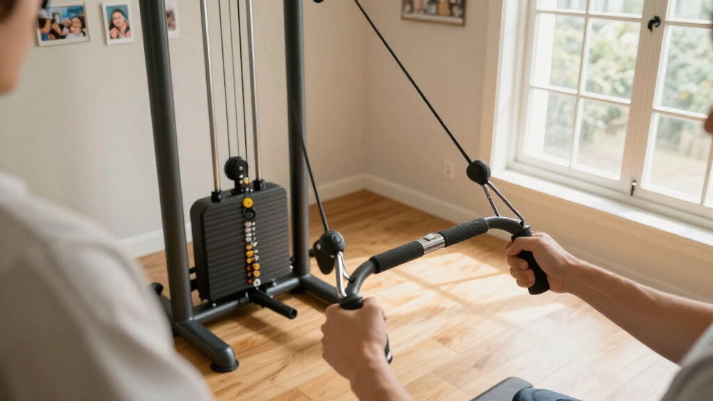 compact homegym cable machines