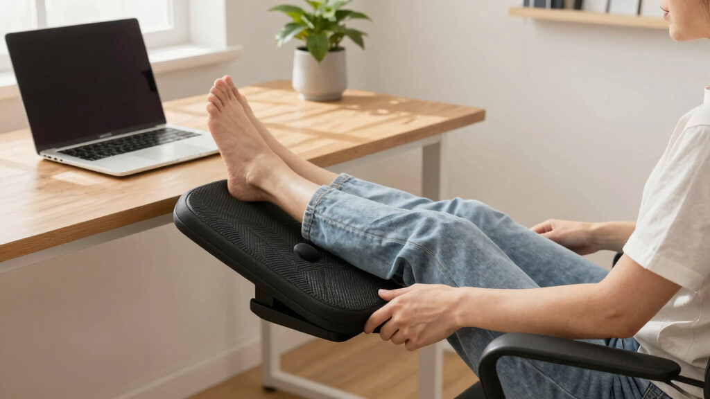 ergonomic footrests for desk