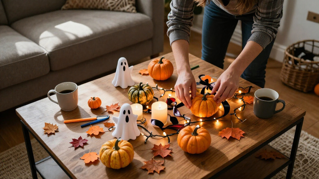 couples Halloween decor