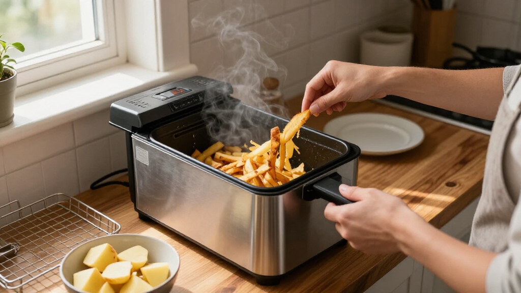 electric countertop deep fryers