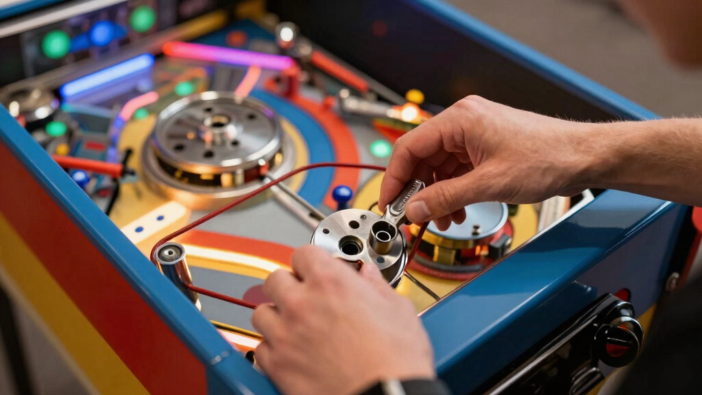arcade-style pinball machines