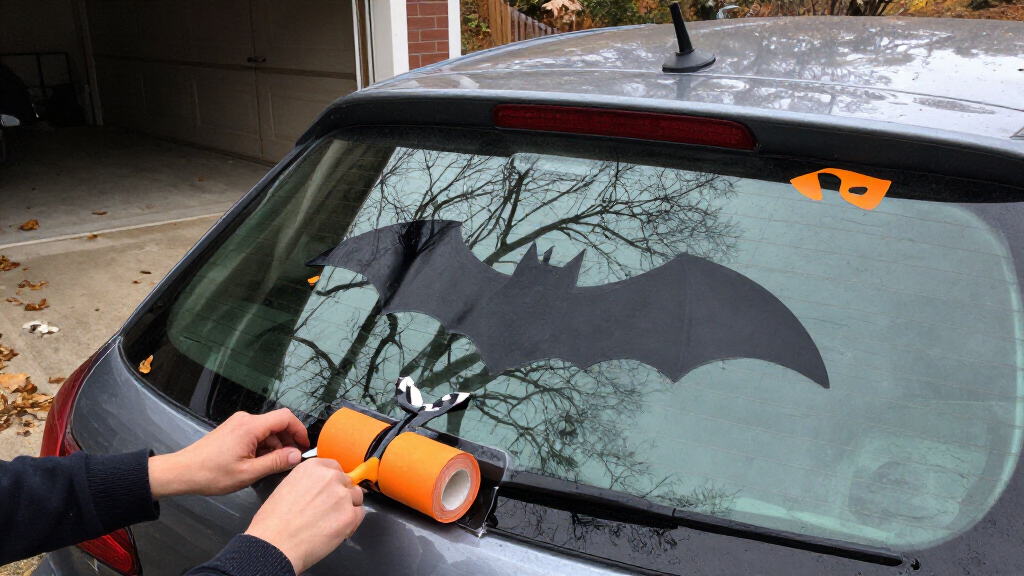 Halloween car decals