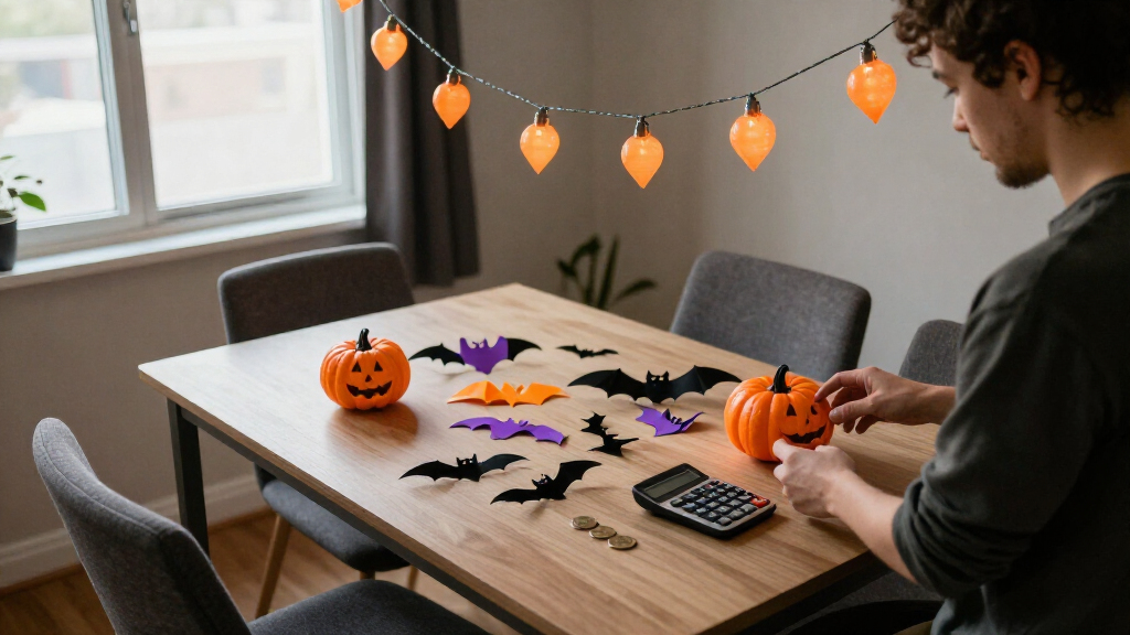 Halloween budget party supplies