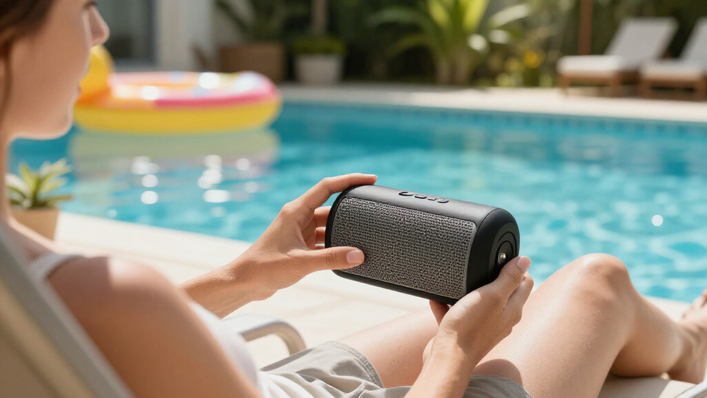 poolside waterproof Bluetooth speakers