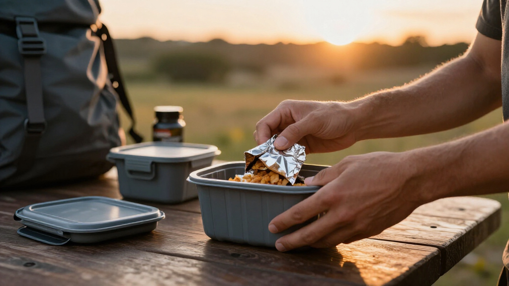 compact emergency food supply