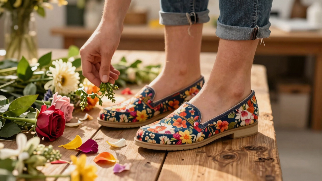 best floral designer shoes