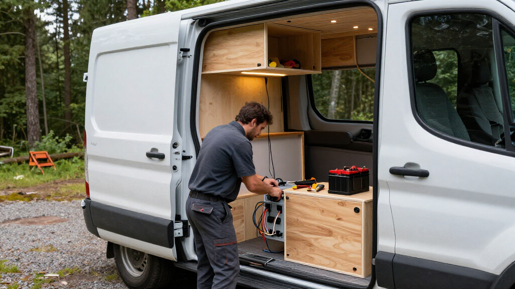 best Ford Transit van conversion electrical kits