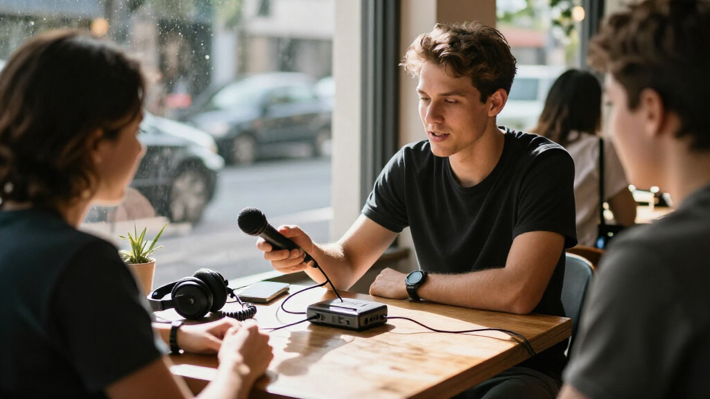 portable podcast recording kits