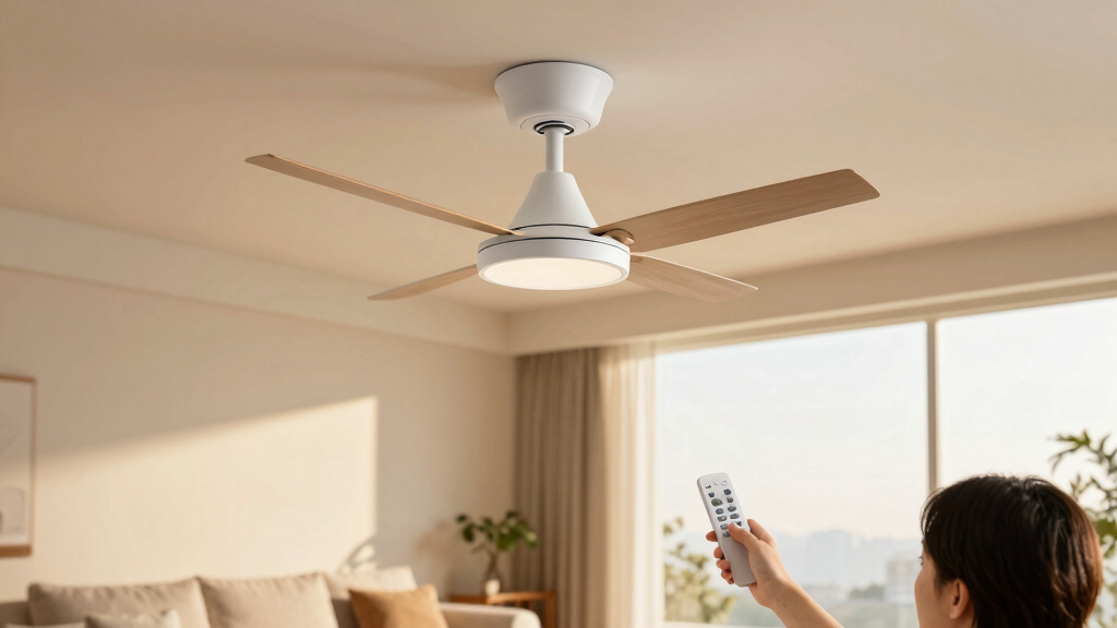 smart ceiling fans with remote control