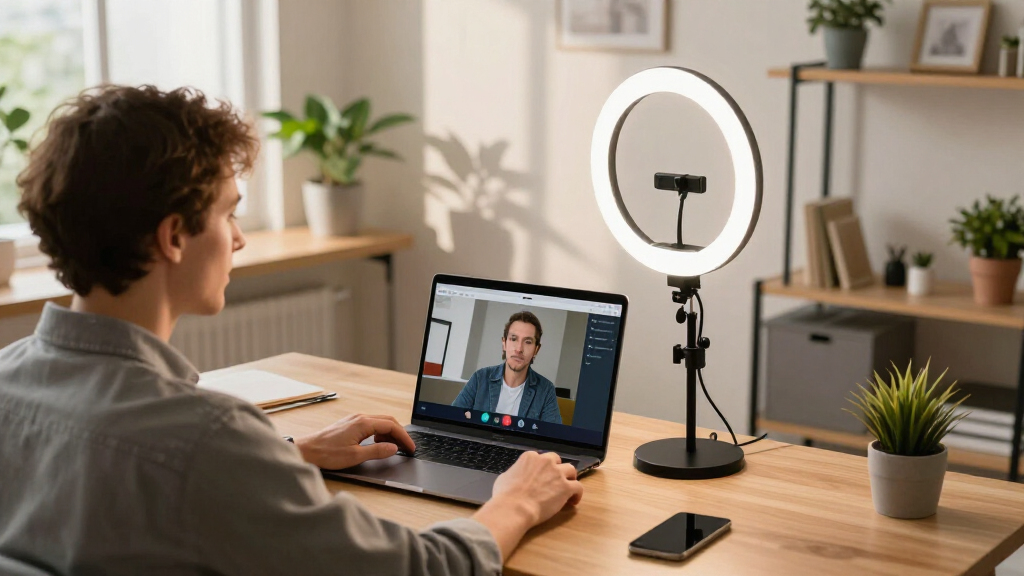 best ring light for professional video meetings