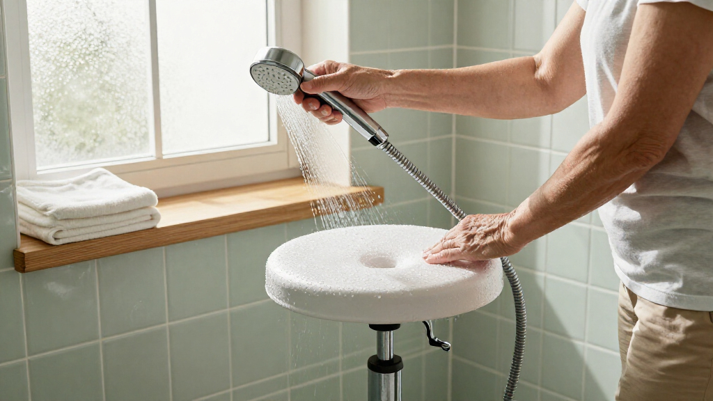 adjustable shower chairs for seniors