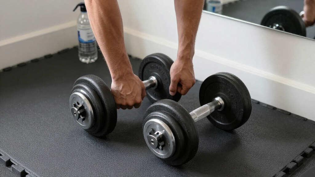 adjustable dumbbells for small spaces