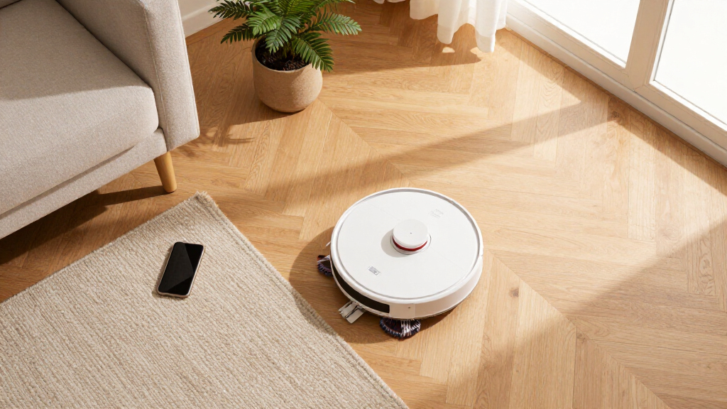 robot vacuum with rotating mop pads