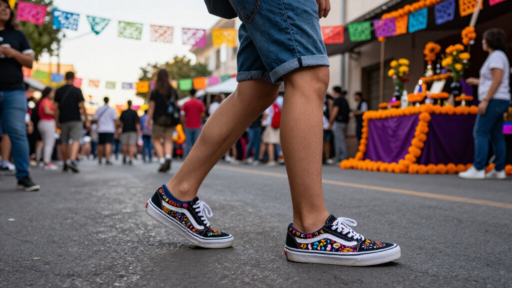 best Day of the Dead Vans shoes