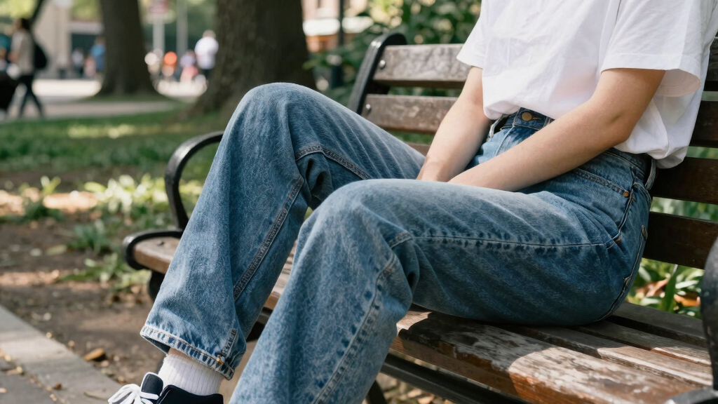best lived-in Levi's jeans