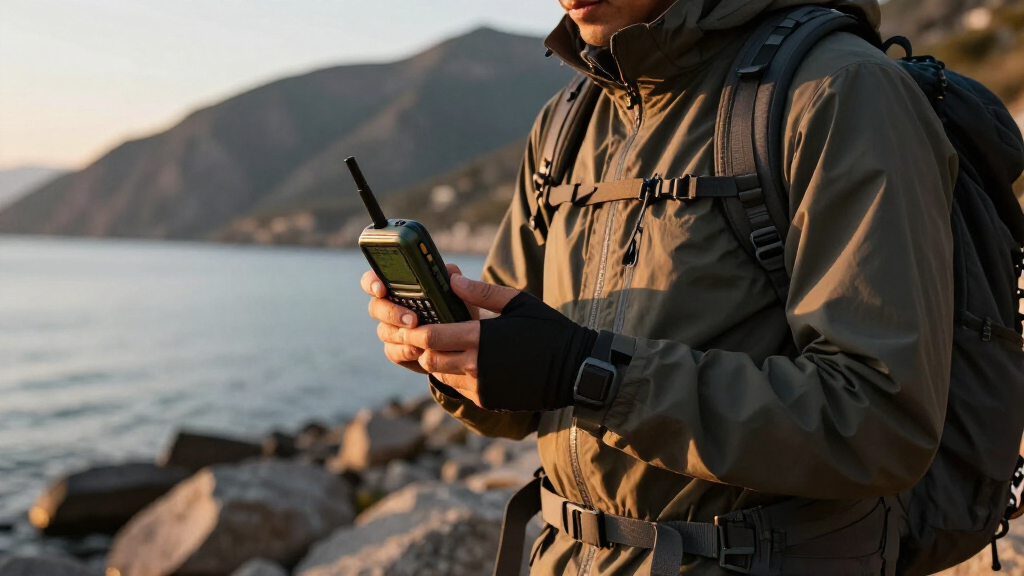 waterproof handheld vhf with gps premium