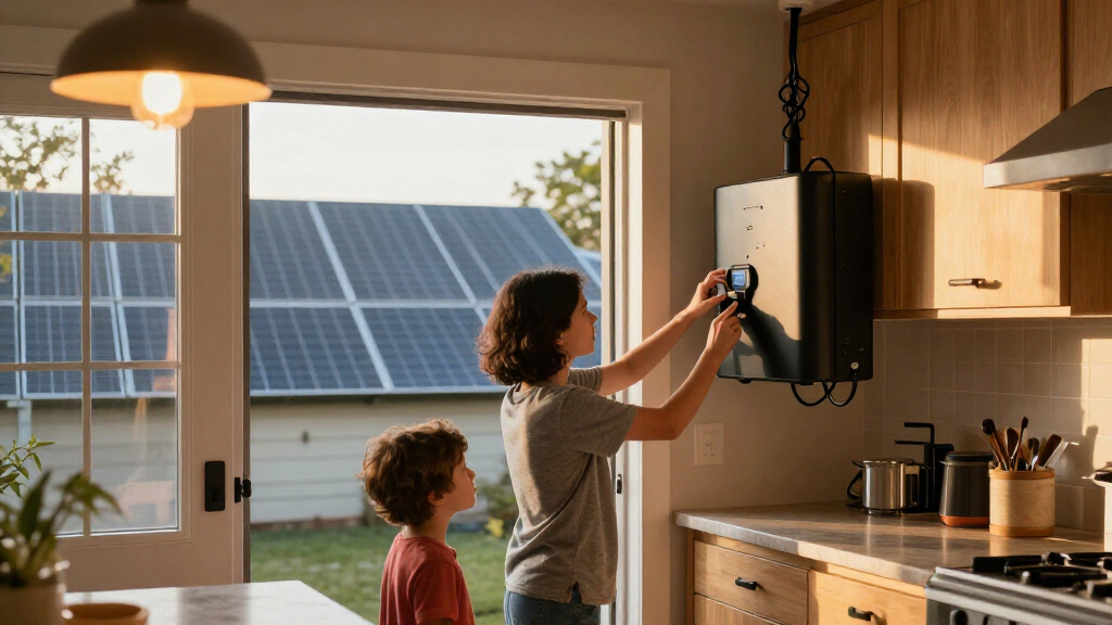 home battery backup systems with solar