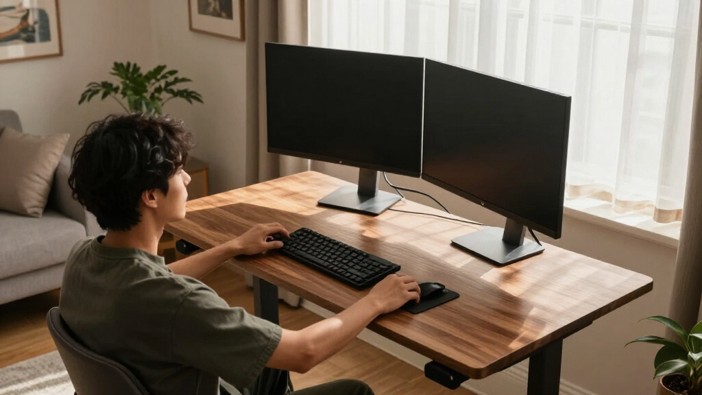 best standing desks for heavy setups