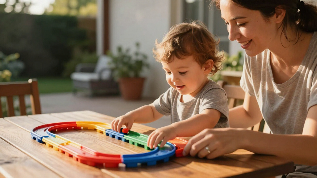 toddler car tracks
